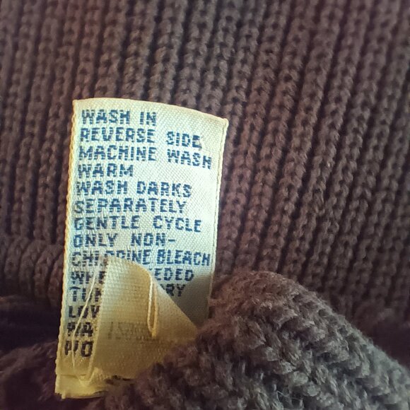 Gap Brown Ribbed turtleneck Sweater Size Small - Picture 6 of 6